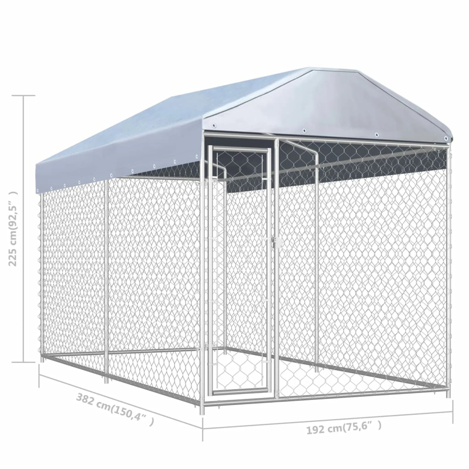 Outdoor Canopy 150.4"x75.6"x88.6" F338910