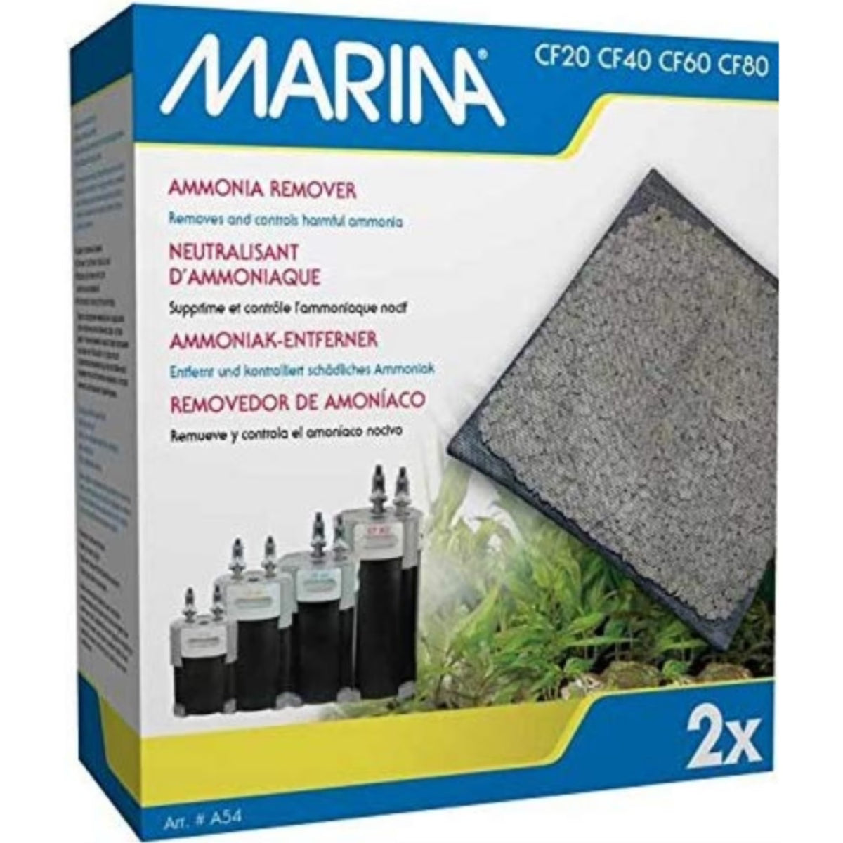 Canister Filter Replacement Zeolite Ammonia Remover C723