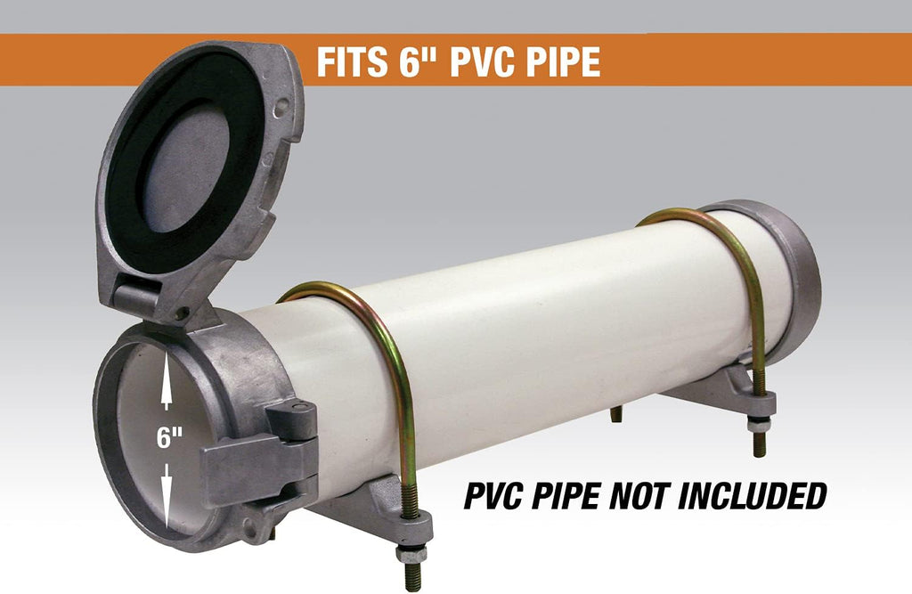 6 Inch Diameter White PVC Conduit Carrier Kit C2952