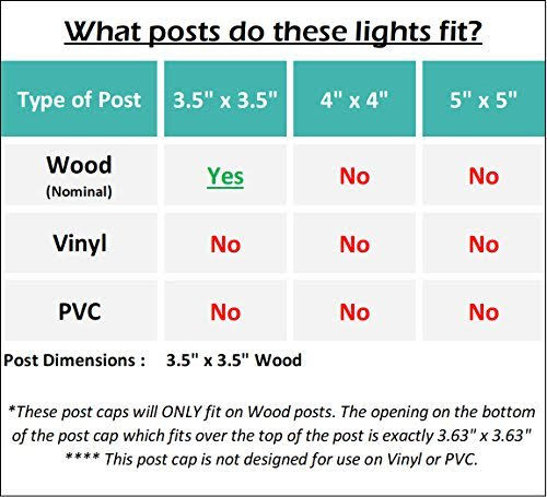 12 Pack Solar Post Cap Deck Light for 4x4 Wood or PVC Vinyl Posts (Bronze) A8772