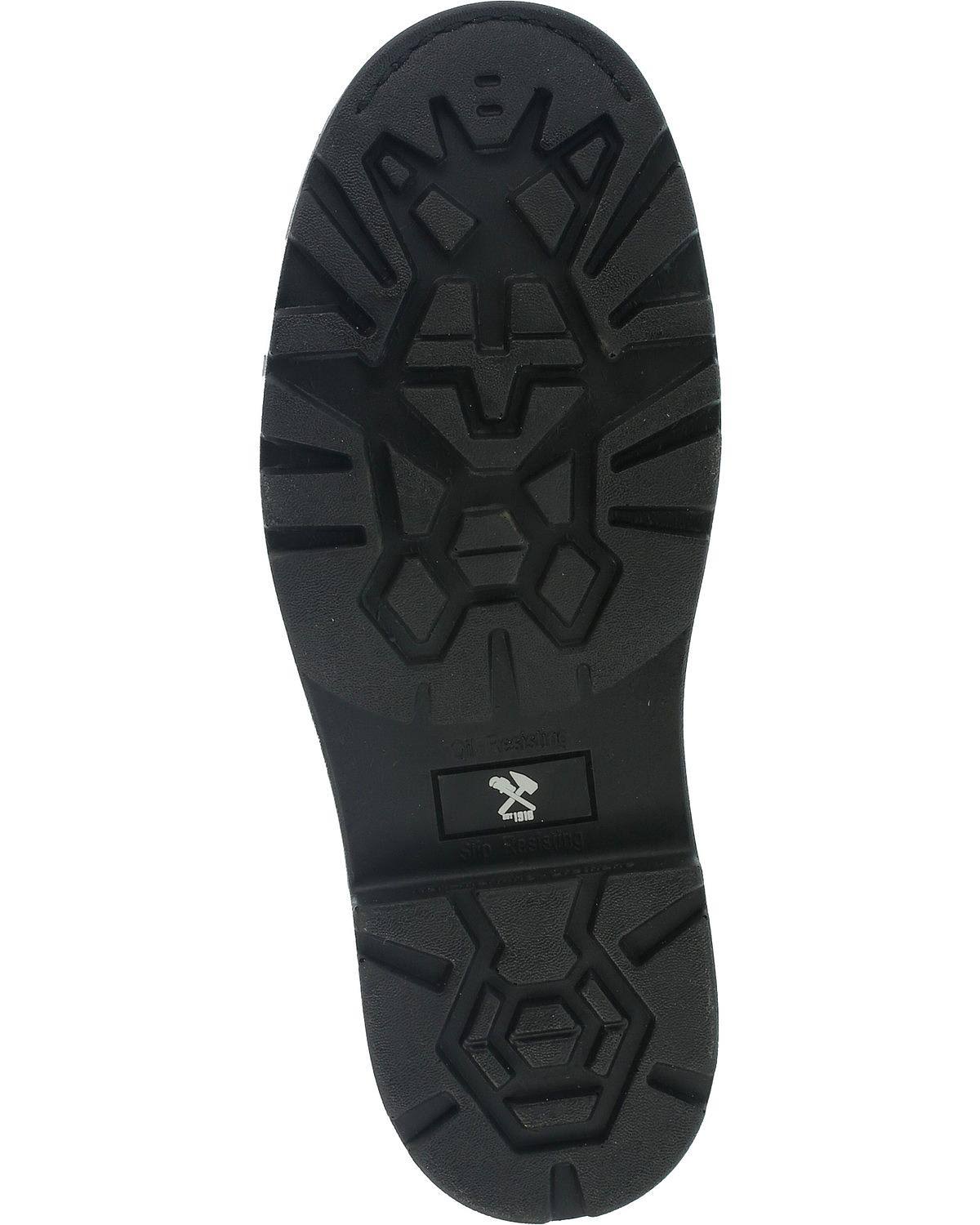 Brown Wellington Work Boots J857
