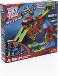 46 Pcs Glow in The Dark Race Car Track Set R136930
