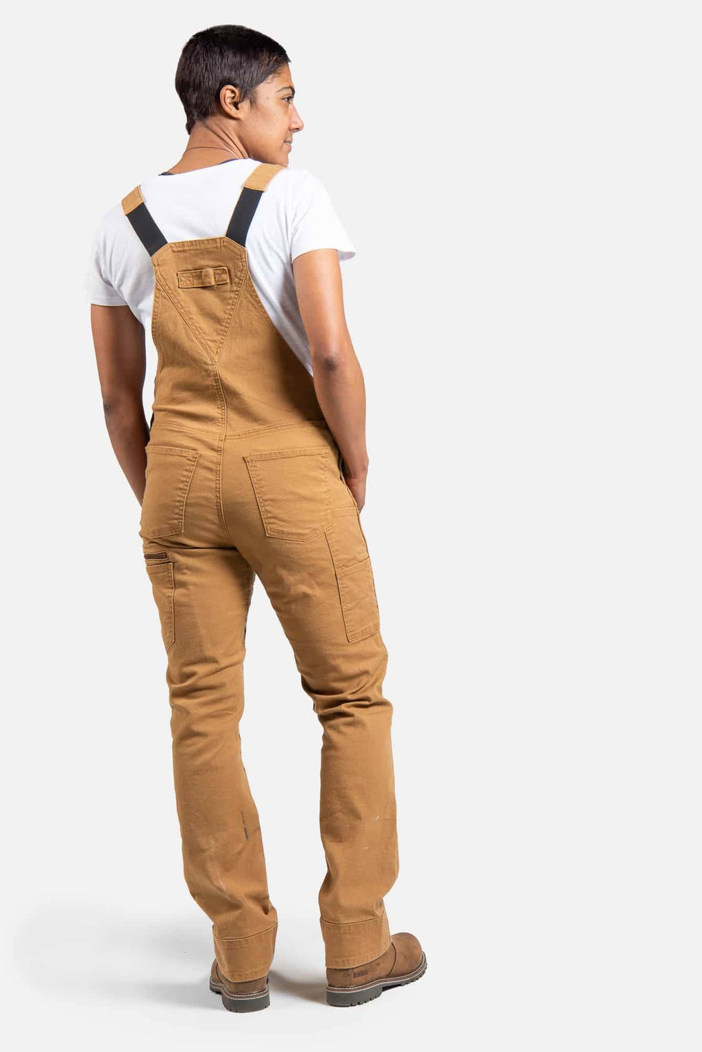 Saddle Brown Canvas Overall R141007