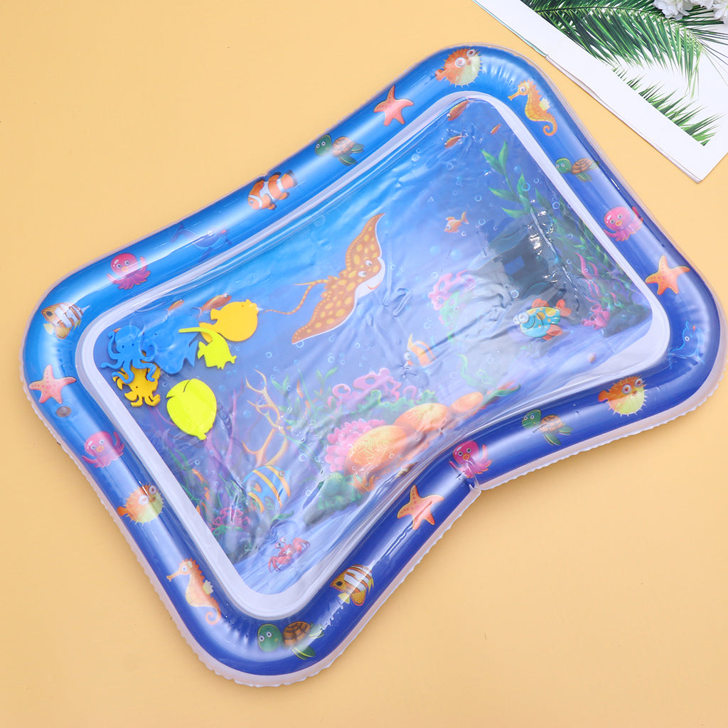 Inflatable Crawling Cushion Water Play Mat (Blue) K789