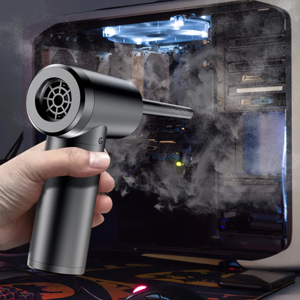 Dust Blower with LED Air Pump 2-in-1 Inflatable Remover 100W O6694