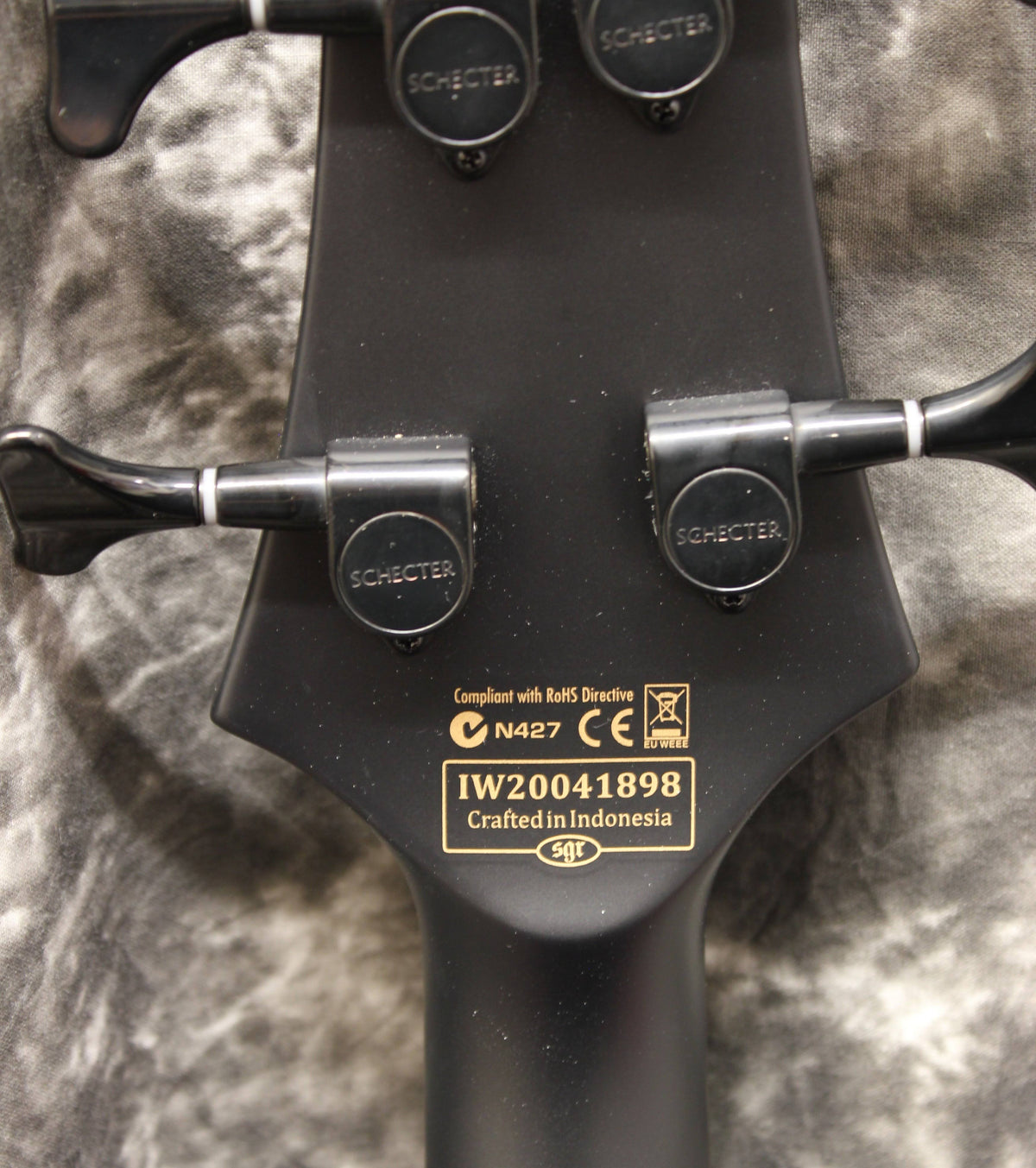 Satin Black 4 Bass Guitar R711