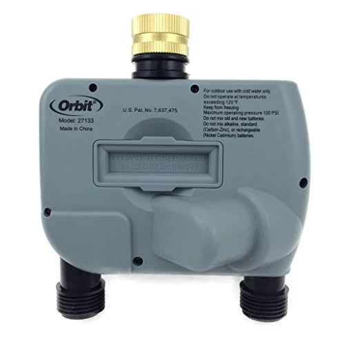 Digital Two Outlet Hose Faucet Timer P432952