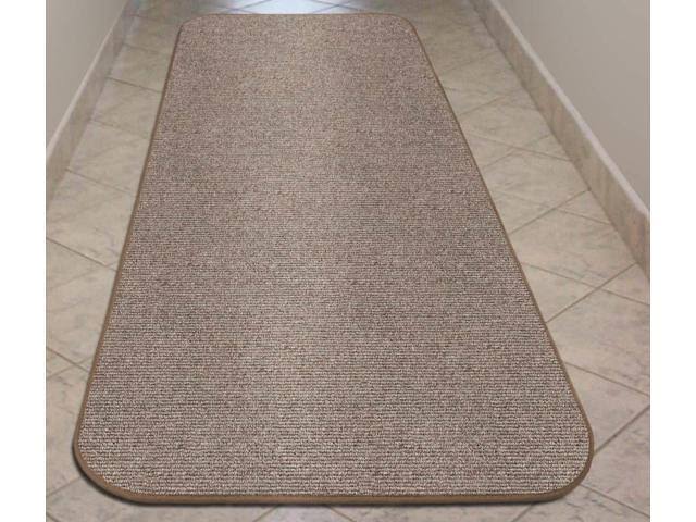 Pebble Beige Skid-Resistant Carpet Runner M4701
