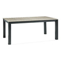 Black Plastic Outdoor Dining Table B8633