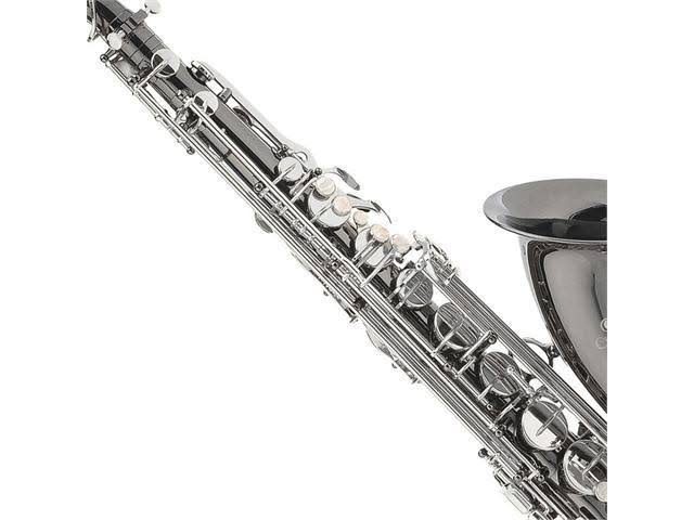 Black Nickel Plated B Flat Tenor Saxophone with Case and Mouthpiece K205760