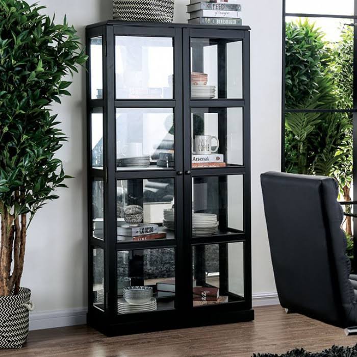 Oak Curio Cabinet Q878376