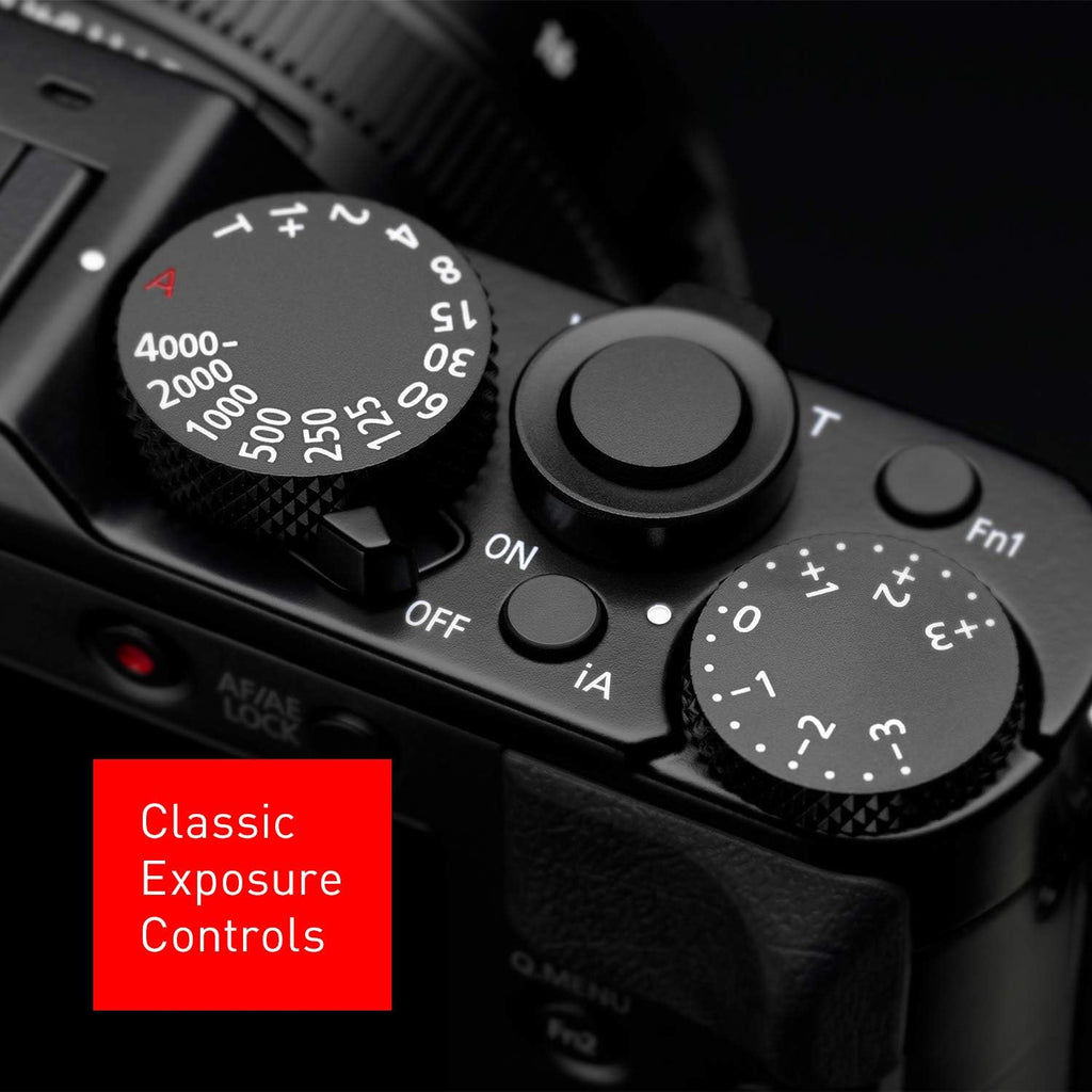 Black 21.7 MP Large Four Thirds Camera with 24-75mm Leica Lens I9928