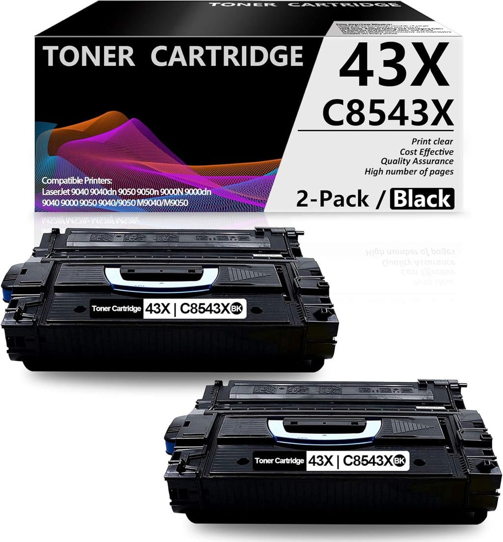 Black Compatible Toner Cartridge 2 Pack High Yield M267203