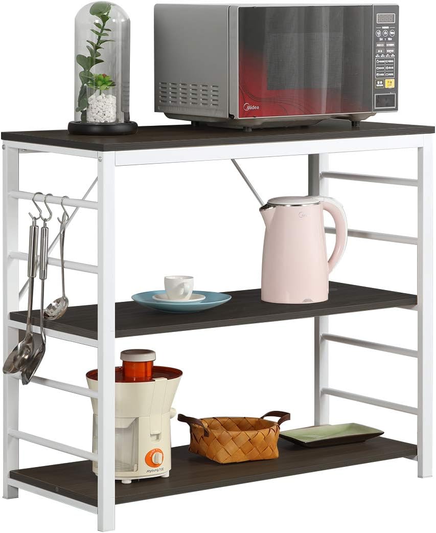 Microwave Cart Stand Utility Storage Shelf P238