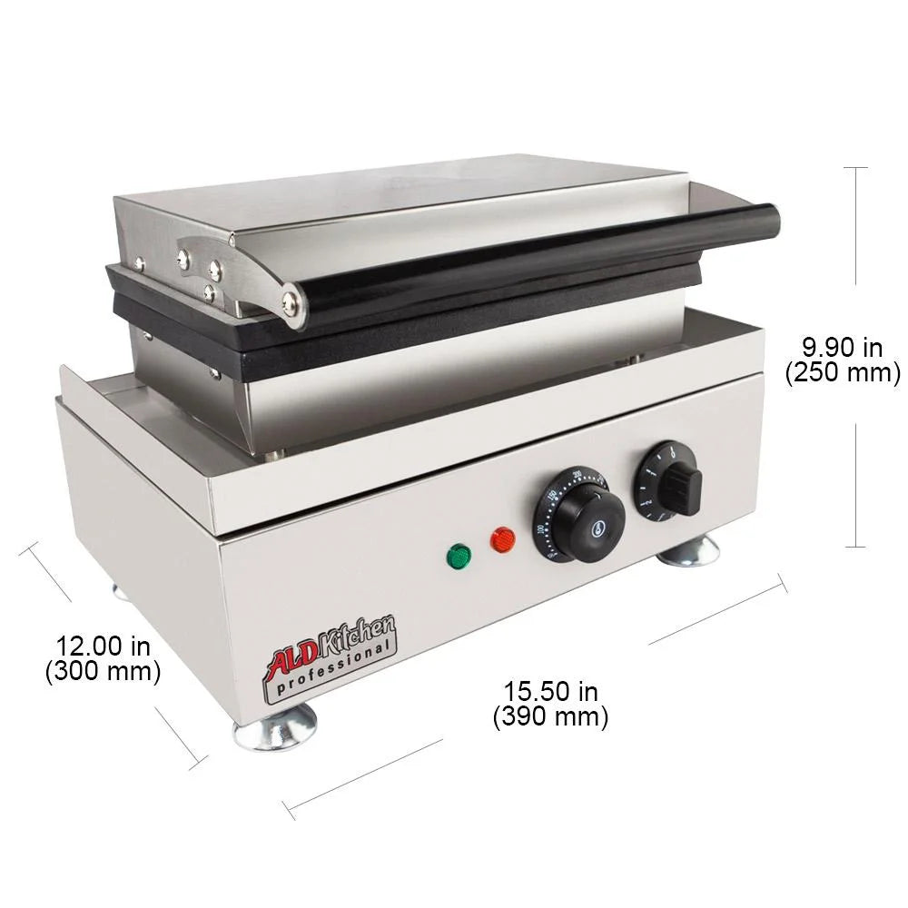 Fish Shaped Waffle Machine, Stainless Steel Nonstick Taiyaki Maker R26564