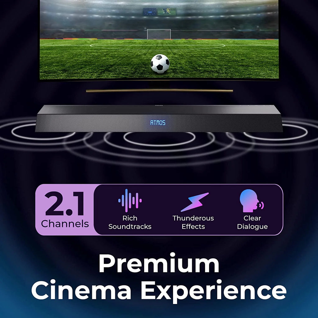 Soundbar 2.1 with Wireless Subwoofer, Dolby Atmos I6207