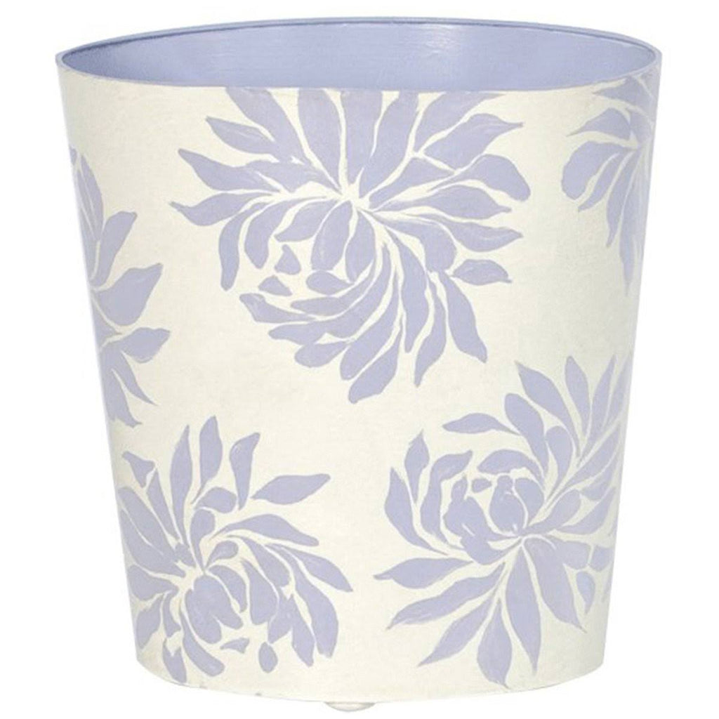 Oval Wastebasket Pink Floral I741