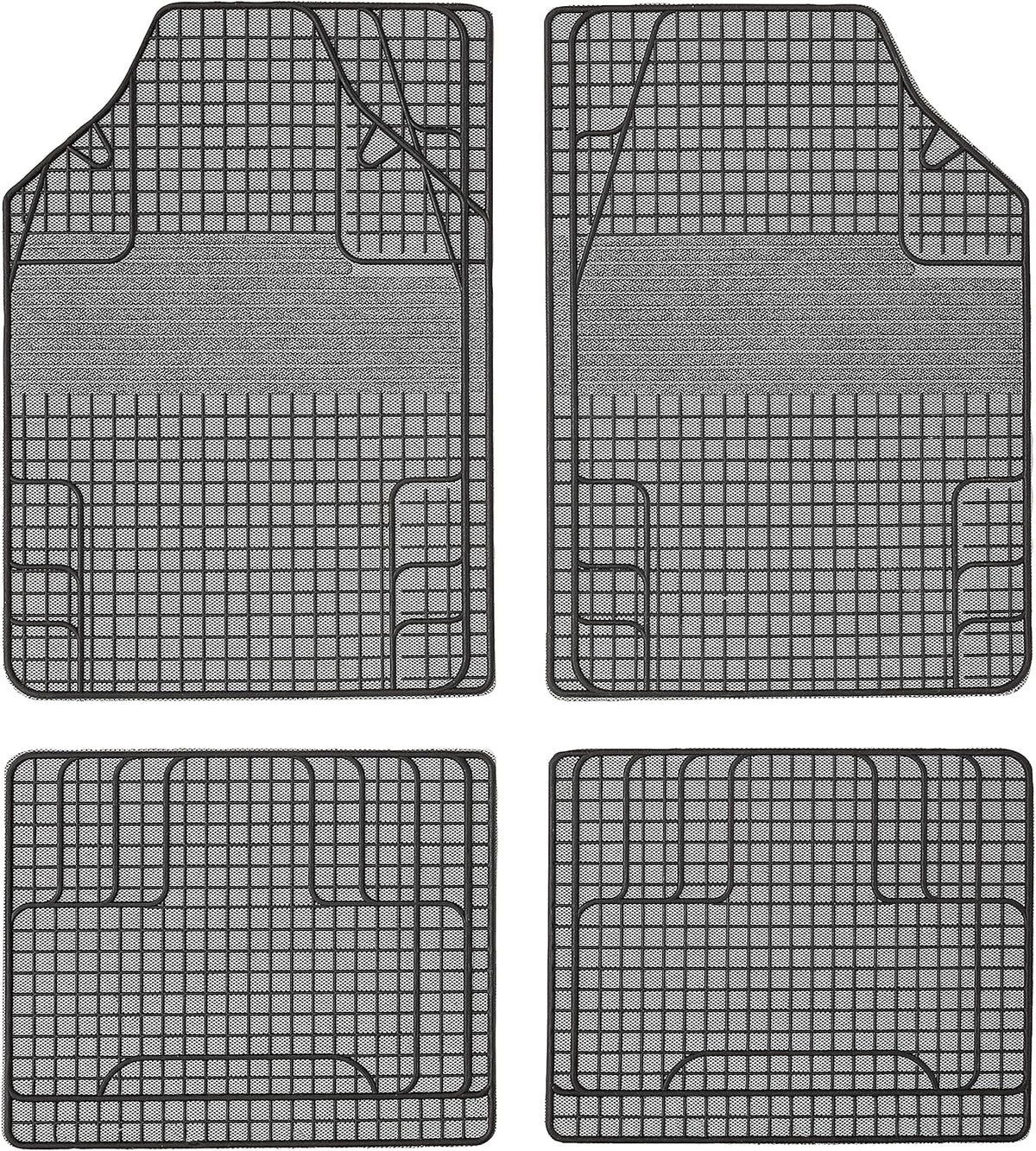 Red SUV Car Automotive Floor Mat 5-Piece Set F648843