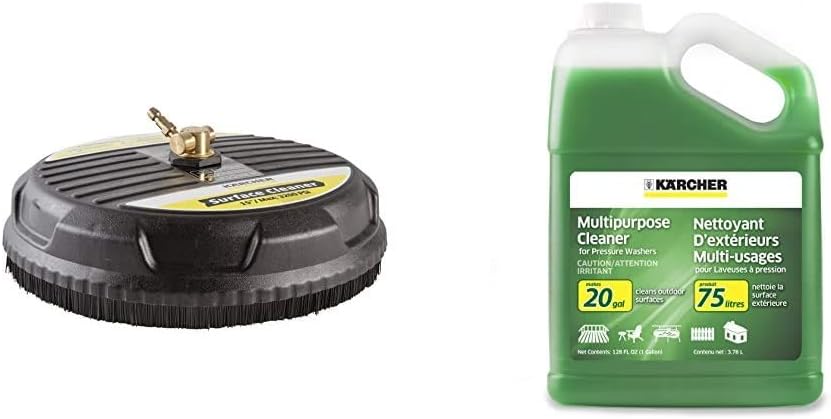 15" Pressure Washer Surface Cleaner Attachment, 1/4" Quick-Connect, 3200 PSI, Pack of 2 U39921
