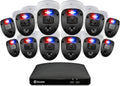 16 Channel 12 Cameras DVR CCTV Wired Surveillance System T936