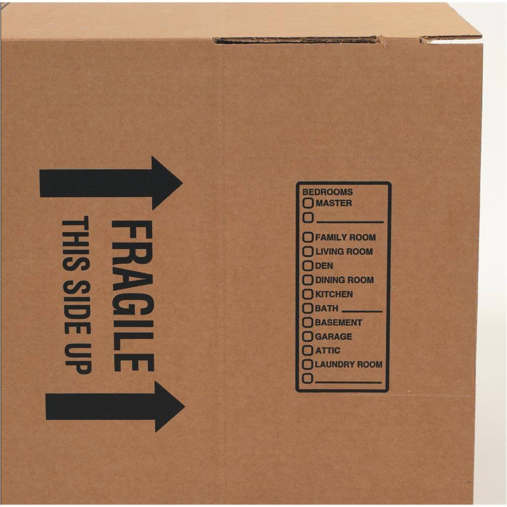 6-Pack Medium Cardboard Moving Box T348