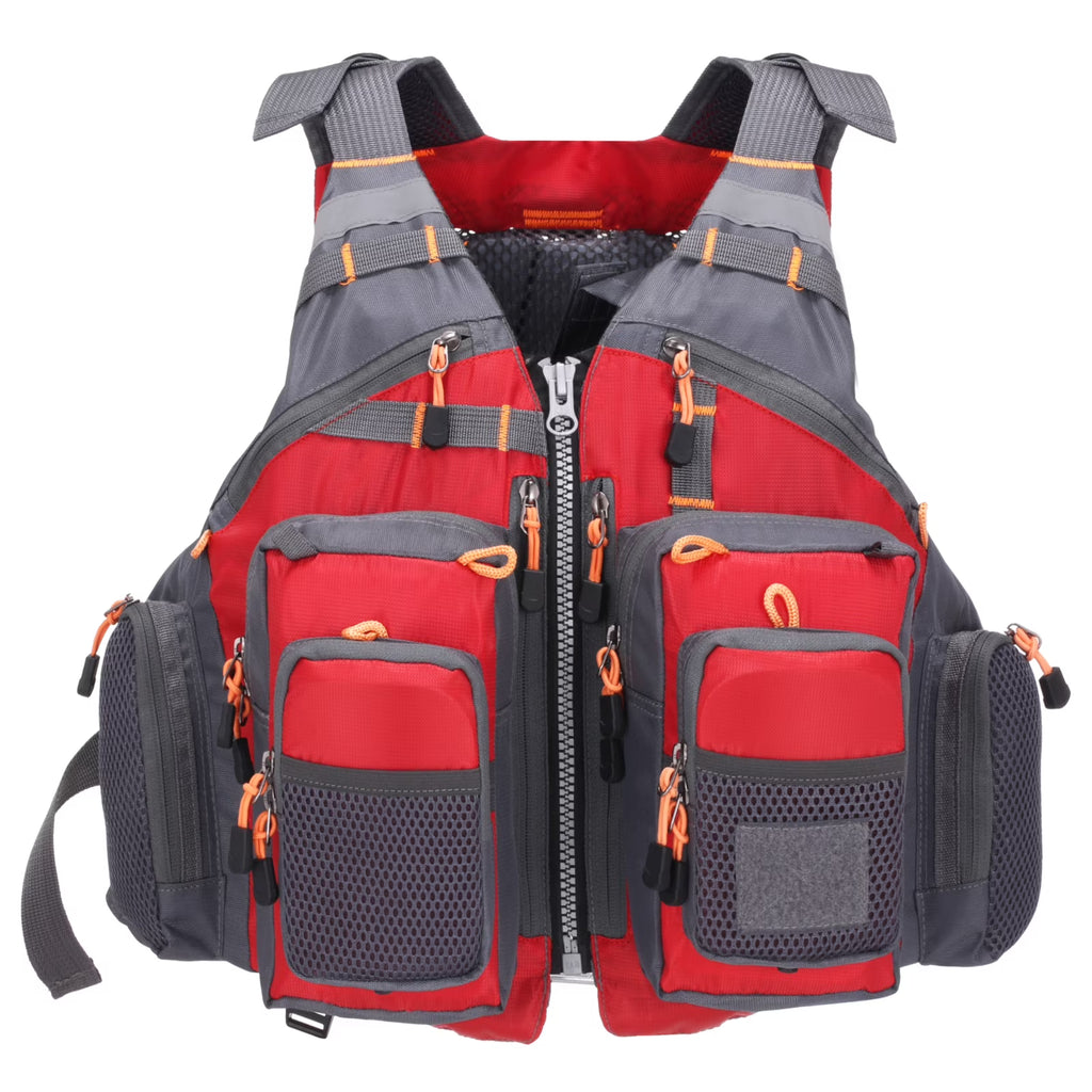 Breathable Padded Fishing Life Jacket Floatation Device T196