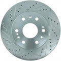 Front Driver Side Drilled & Slotted Brake Rotor G227955