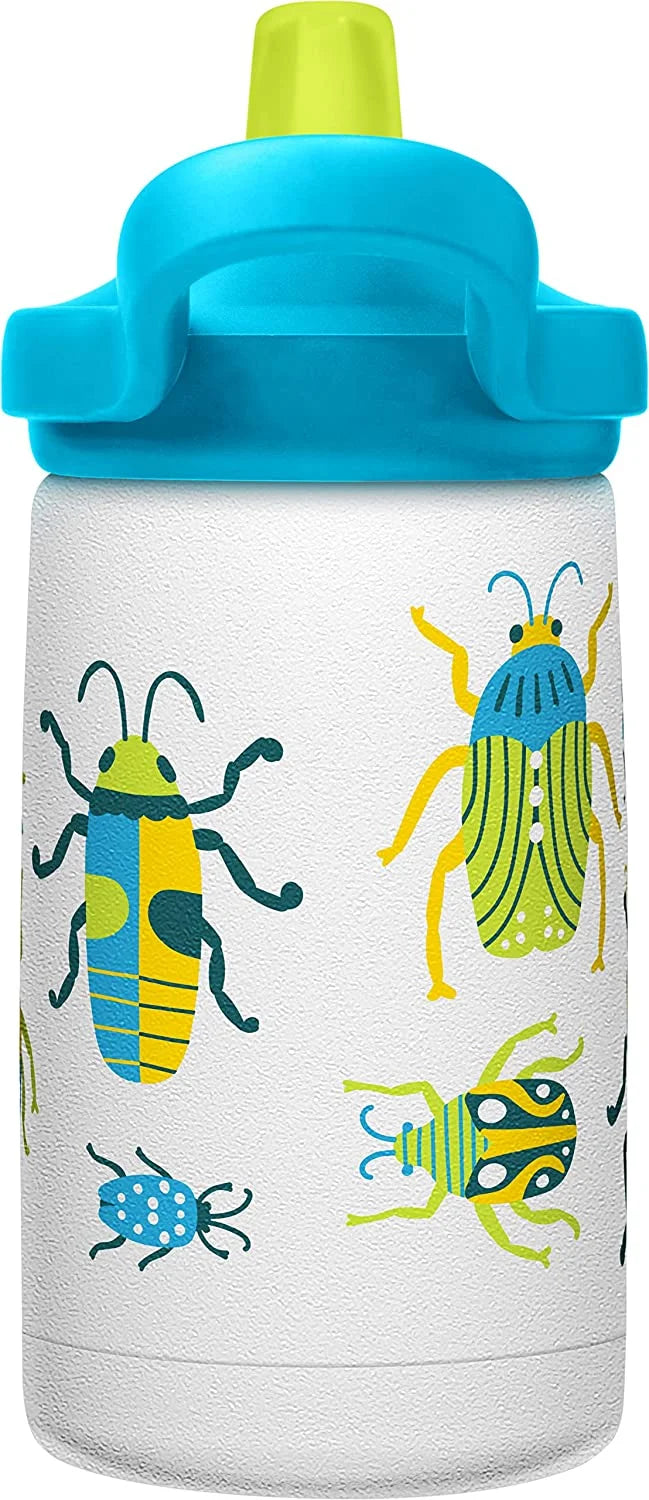 12 oz Insulated Stainless Steel Bottle with Straw Cap C246631