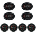 6x9 Car Speakers 4 Pack & 6.5 Car Audio Speakers 4 Pack M202
