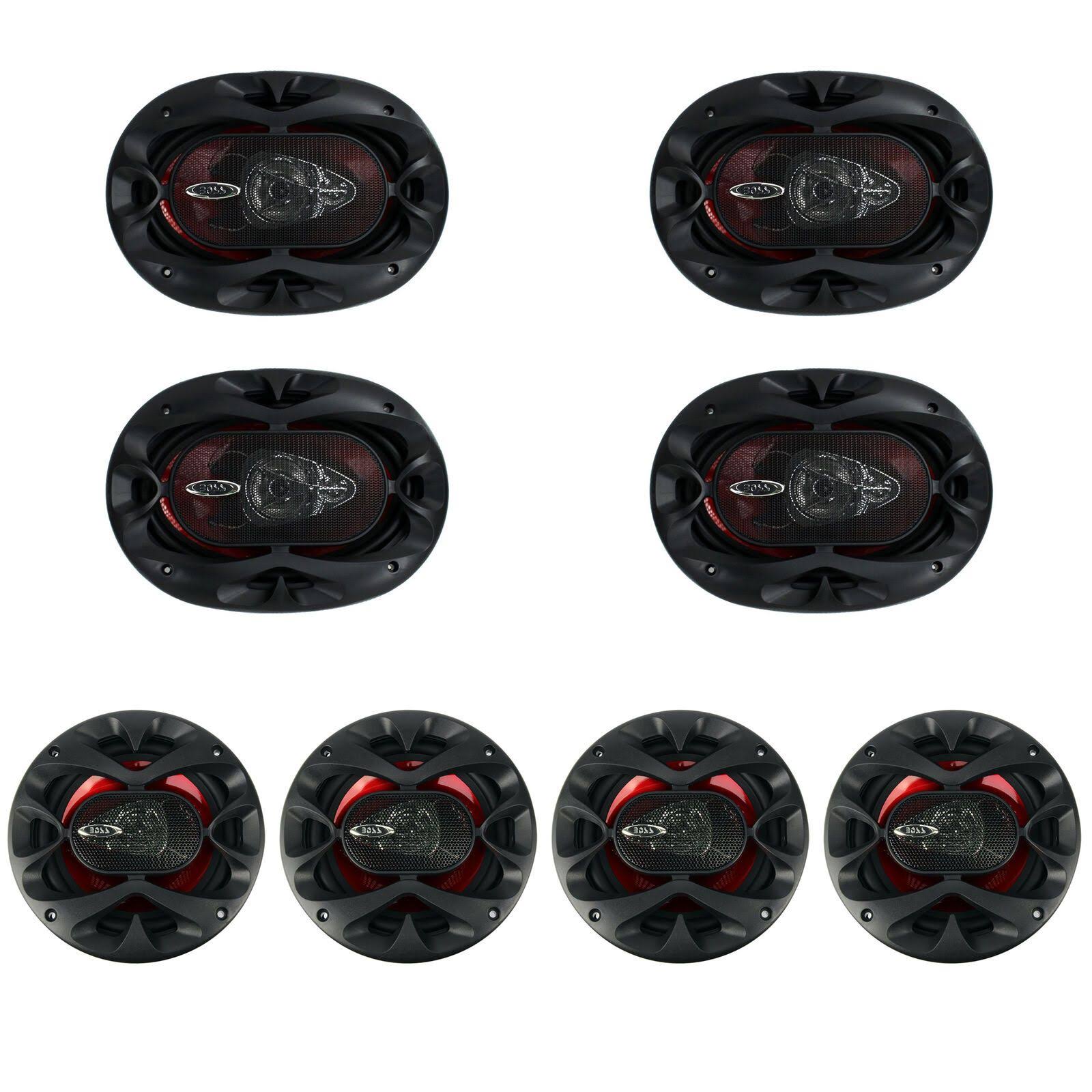 6x9 Car Speakers 4 Pack & 6.5 Car Audio Speakers 4 Pack M202