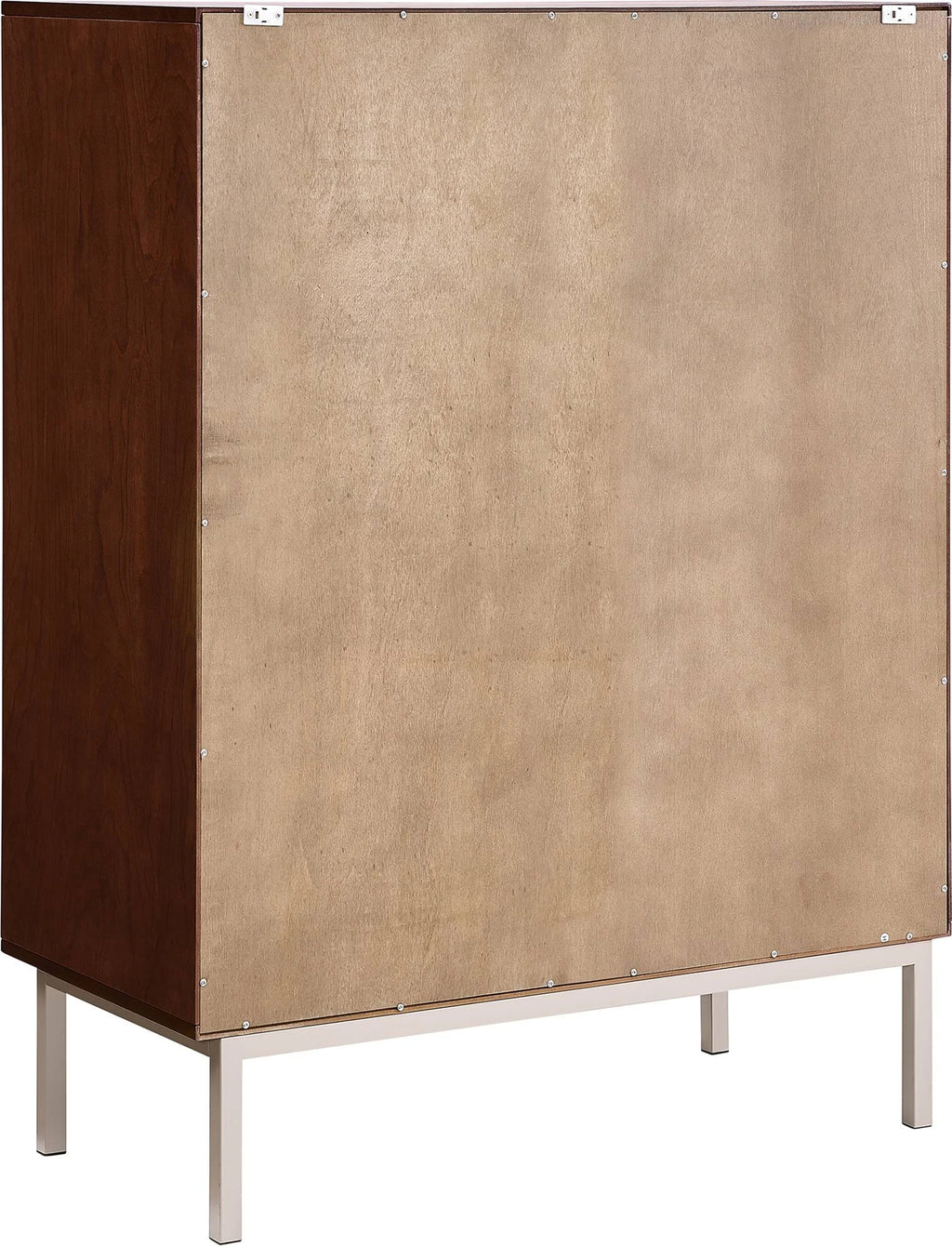 Two-Tone Sliding Door Cabinet V227