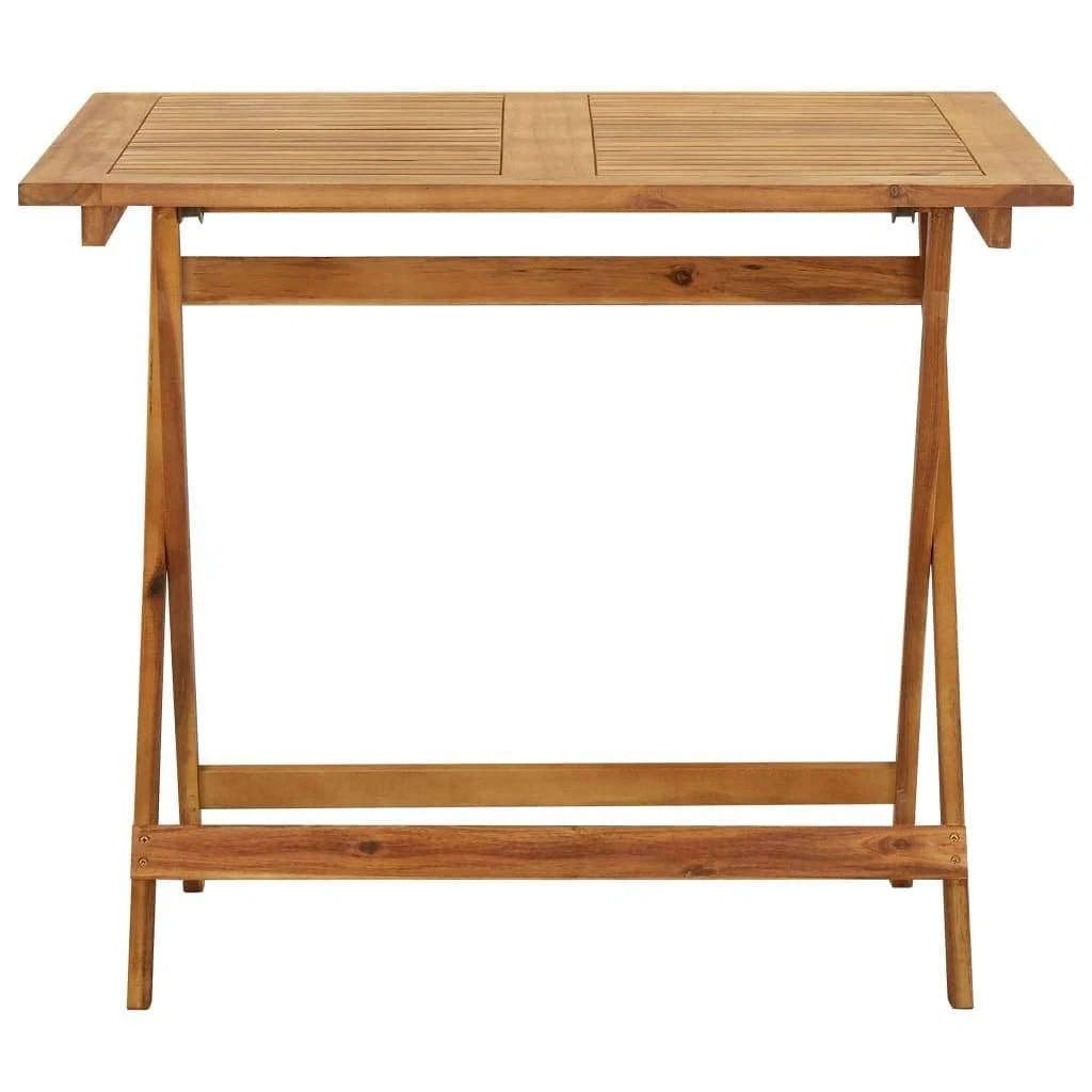 Solid Acacia Wood Folding Garden Table E41720