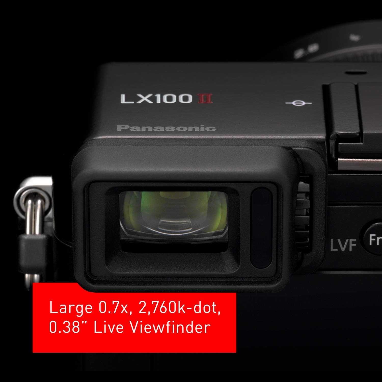 Black 21.7 MP Large Four Thirds Camera with 24-75mm Leica Lens I9928