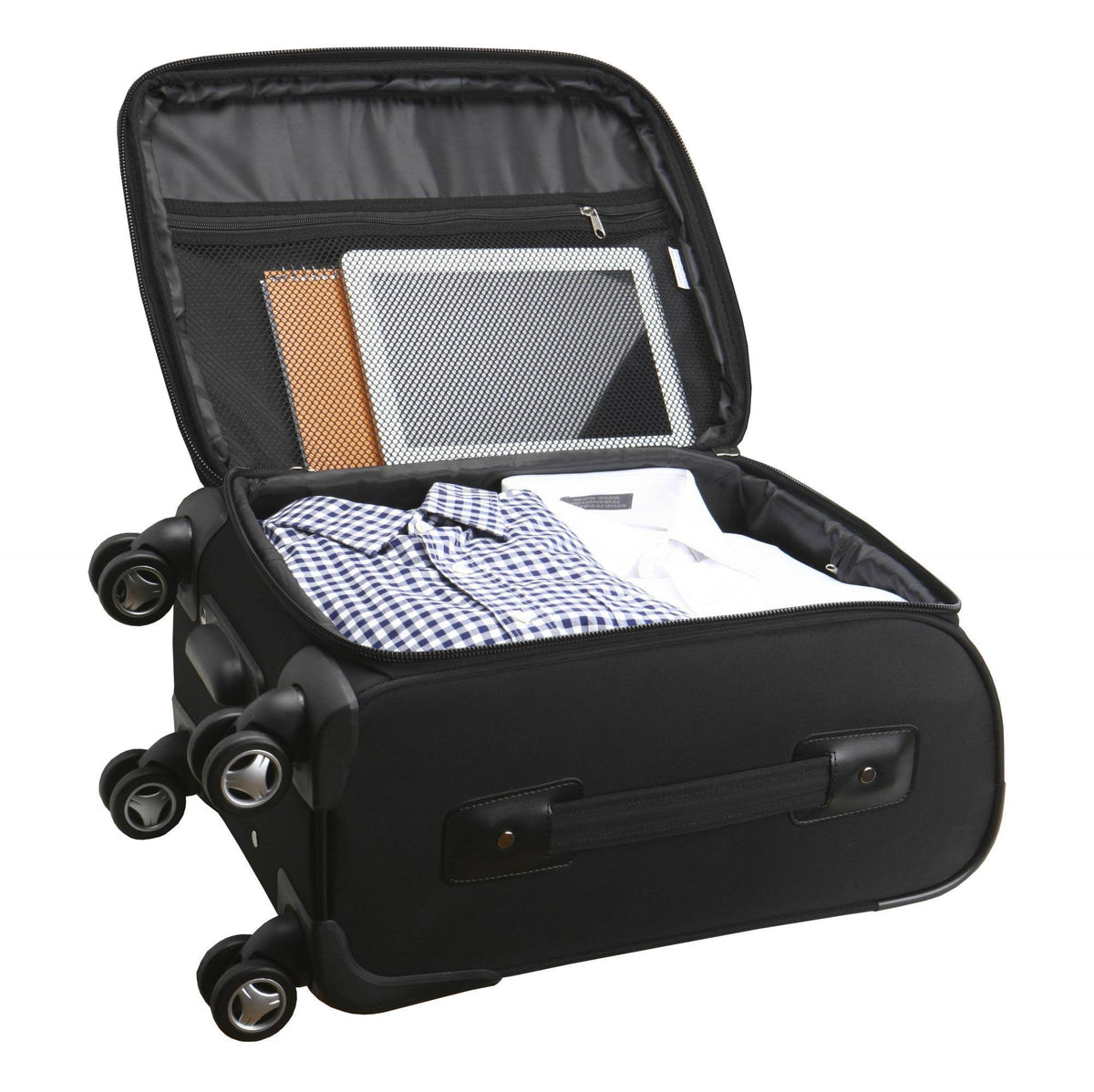 Black Navy 20x22 Spinner Carry-On C981