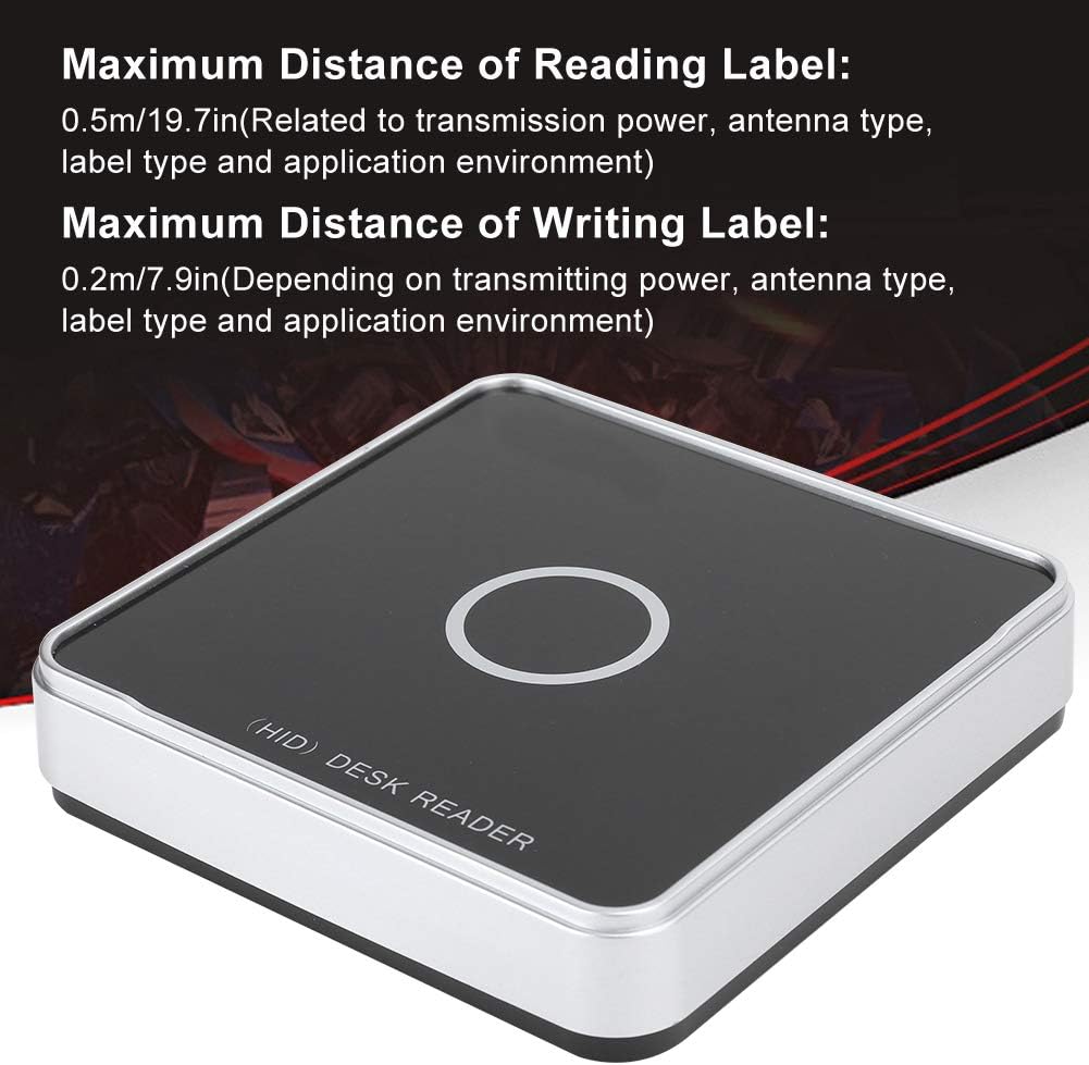 RFID Card Reader UHF USB Desktop Reader Writer 902-928MHz Contactless Proximity Sensor F97288