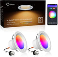 5/6 inch LED Smart Recessed Lighting, 8 Pack D88171