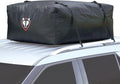 15 cu ft Weatherproof Black Car Top Carrier F2858