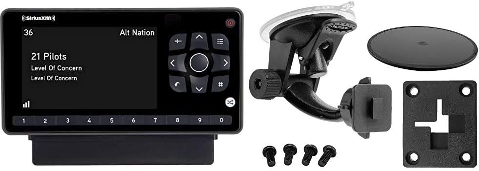 SiriusXM Onyx EZR Satellite Radio with Vehicle Kit, Pack of 2 A191