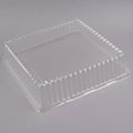 Clear Plastic Square Dome Lid - 40/Case C763503