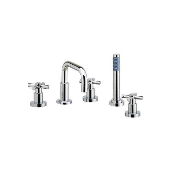 Basic Deck Mounted Tub Set with Hand Shower E347