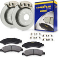 Rear Brake Calipers Rotors Ceramic Pads U56740