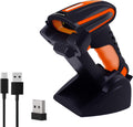 Bluetooth 2D QR Barcode Scanner with Stand, Dustproof and Waterproof, Pack of 2 L2350