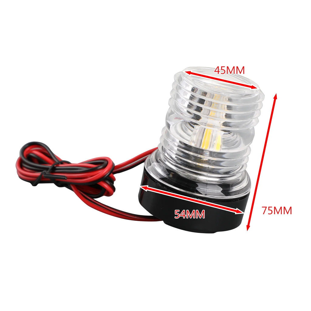 12V 360° Marine Boat Waterproof Navigation Stern LED Lights L535259
