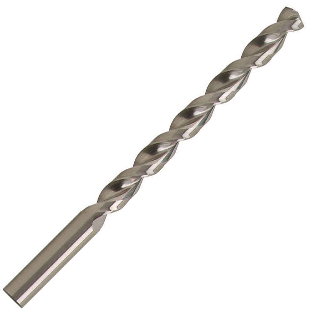 1/2x22 Diameter Carbide 130° Point Jobber Length Drill, Bright Finish, 114.3mm LOC Q72820