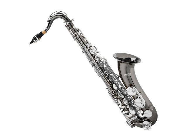Black Nickel Plated B Flat Tenor Saxophone with Case and Mouthpiece K205760