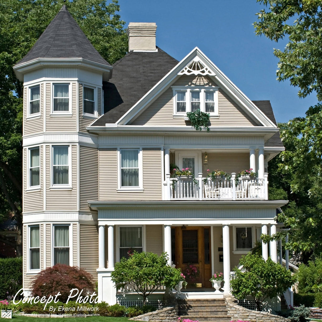 PVC Gable Pediment W129