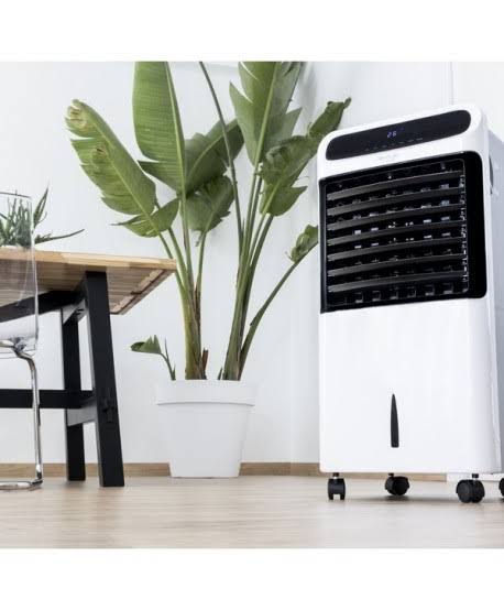 White Portable Evaporative Air Cooler M858208