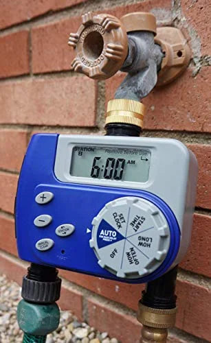 Digital Two Outlet Hose Faucet Timer P432952