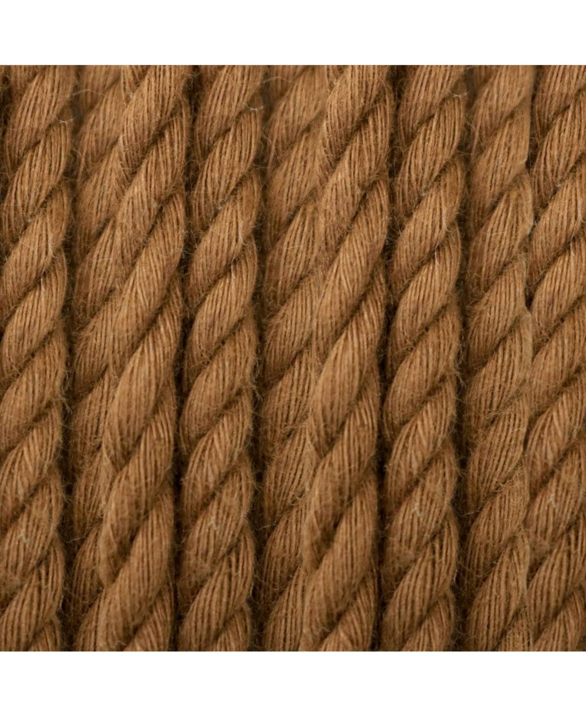 Brown Polyester Rope Hammock with Spreader Bars H92355