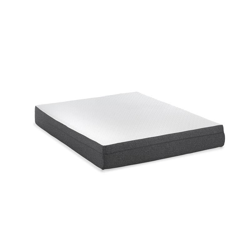 White Twin Long Gel Mattress and Bed Base U378189